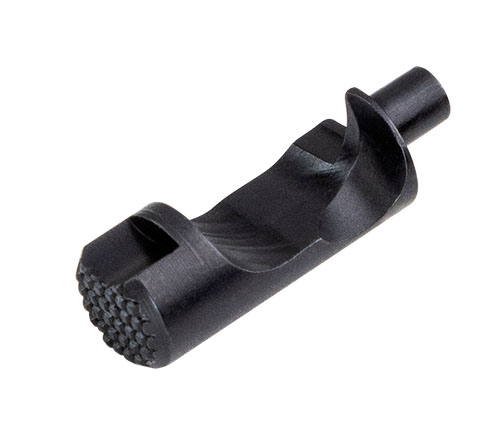 Der Magazine Release für das Target-style VF Target Frame von Volquartsen bietet dir eine verbesserte Handhabung und Zuverlässigkeit für präzises Schiessen.